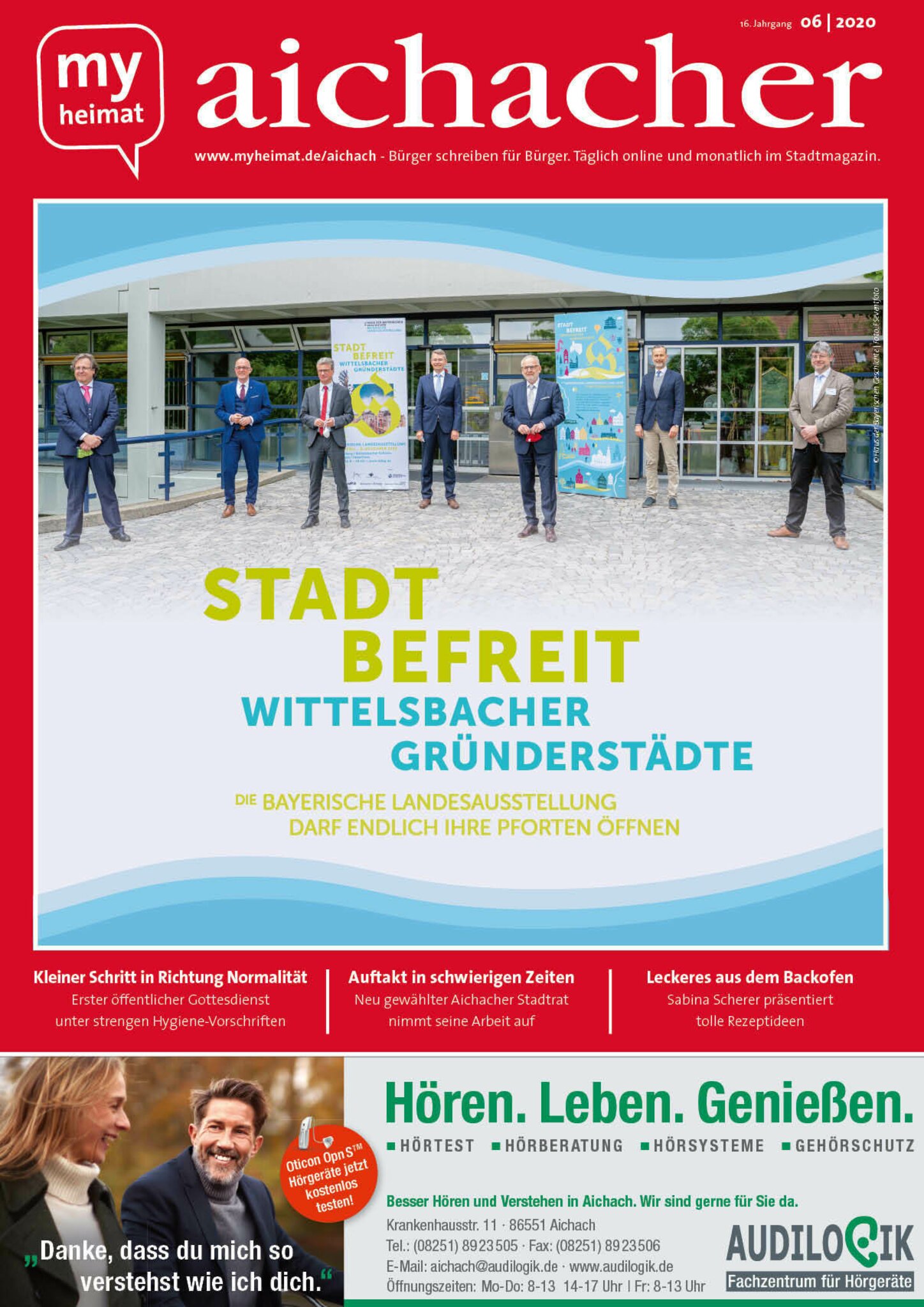 Jetzt neu! Den „aichacher“ 06/2020 hier als EPaper lesen Aichach