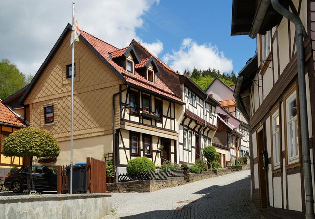 Die Töpfergasse  in Stolberg(Archivbild)
