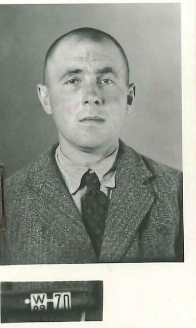 Georg Kottmair als Häftling im KZ Buchenwald