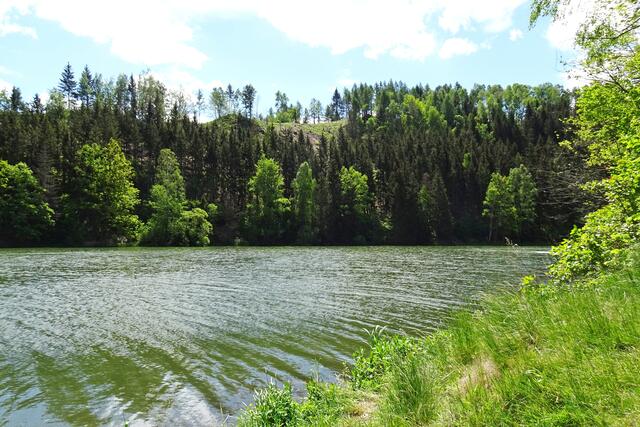 etwas Wellengang an der Vorsperre
