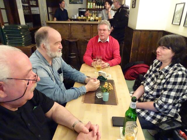 Sehr kleines mh-Treffen bei "Goethe".
