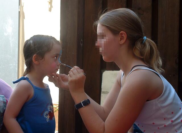 Sommerfest des Mütterzentrums Döhren im Juli 2004