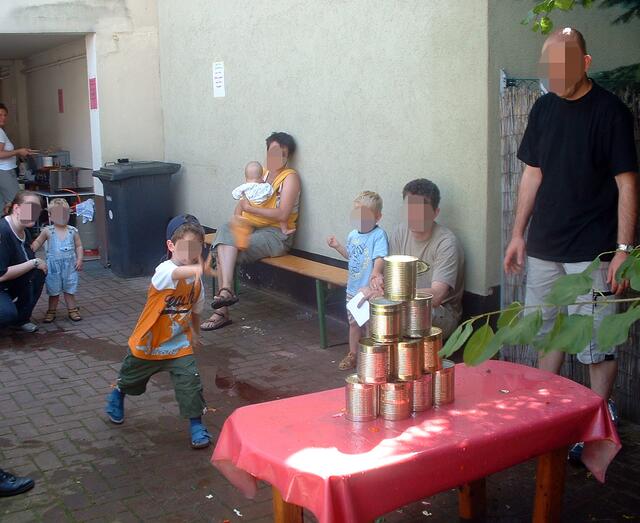 Sommerfest des Mütterzentrums Döhren im Juli 2004