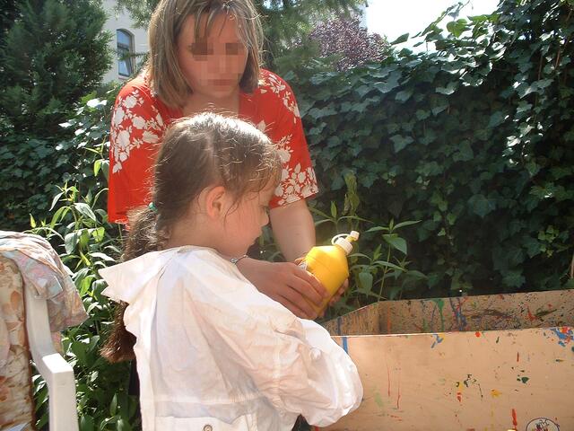 Sommerfest des Mütterzentrums Döhren im Juli 2004