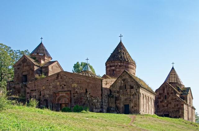 Armenien: Kloster Goschawank > https://pixabay.com/de/photos/armenien-kloster-goschawank-kloster-3716852/ | Foto: wie vor