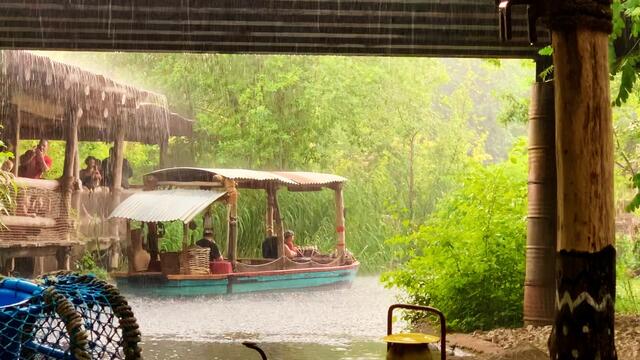 16. Juni 2020. Erlebnis-Zoo Hannover. Gewitter und Regen auf dem Sambesi. Bleibt gesund!