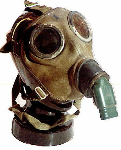 Gasmaske aus dem 2. Weltkrieg (Foto Maskenmuseum)