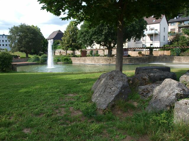 Springbrunnen im Lennepark