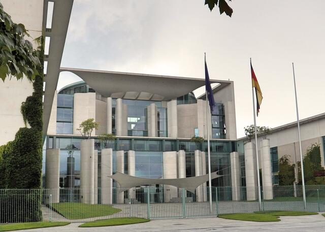 Eingang Kanzleramt