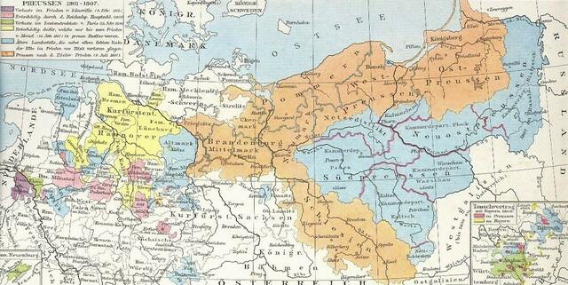 Preußen 1801-1807 > gemeinfrei > https://de.wikipedia.org/wiki/Königreich_Preußen | Foto: wie vor