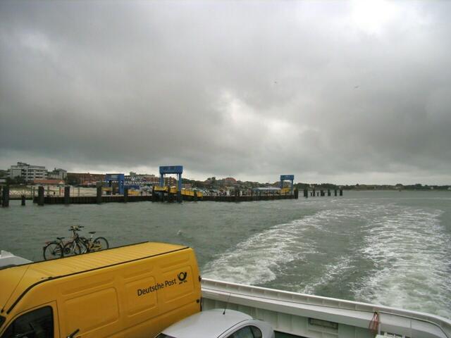 Abfahrt vom Fähranleger