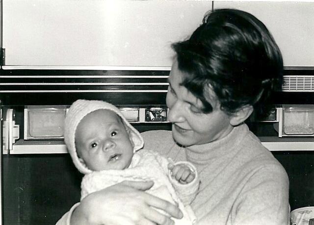 Maria mit Sohn Meinulf 1967
