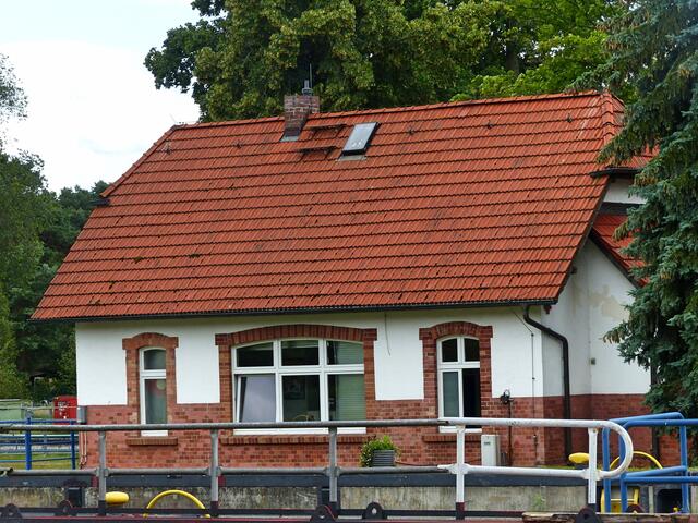 Wernsdorfer Schleuse (heute ein Technisches Denkmal)
