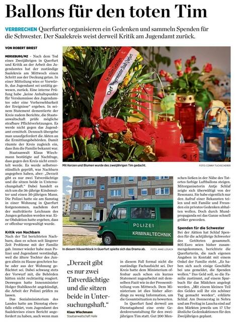 Gedenkveranstaltung auf dem Nebraer Marktplatz am 16.7.2020 !