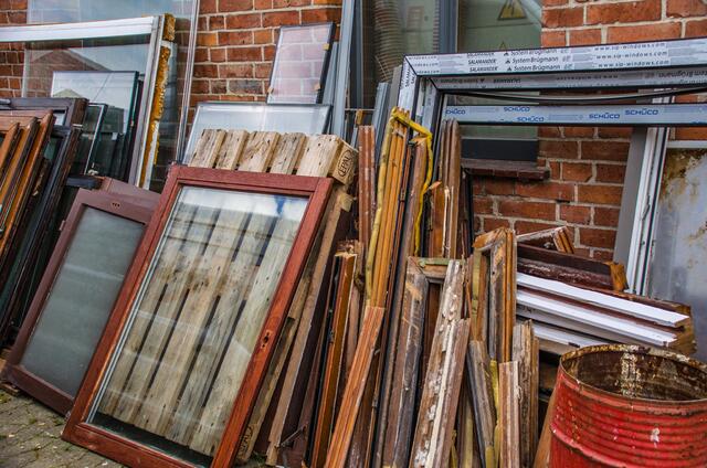ausrangierte Fenster