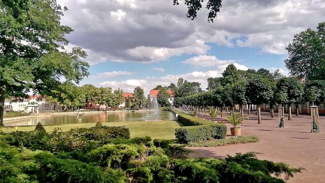 Die Historische Kuranlagen und Goethe-Theater Bad Lauchstädt !