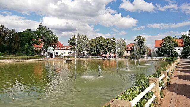 Die Historische Kuranlagen und Goethe-Theater Bad Lauchstädt !