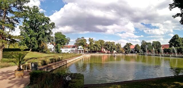 Die Historische Kuranlagen und Goethe-Theater Bad Lauchstädt !