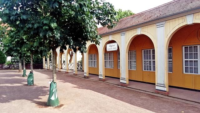 Die Historische Kuranlagen und Goethe-Theater Bad Lauchstädt !