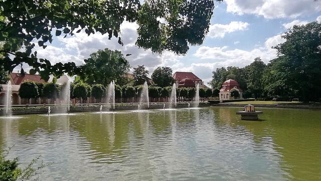 Die Historische Kuranlagen und Goethe-Theater Bad Lauchstädt !