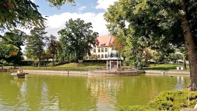 Die Historische Kuranlagen und Goethe-Theater Bad Lauchstädt !