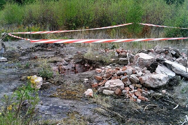 Dieses Bild eines freigelegten Schachtes wurde am 1. Mai 2018 aufgenommen. | Foto: WgiR