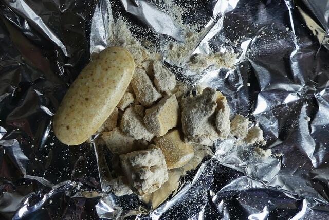 zerbröckelt