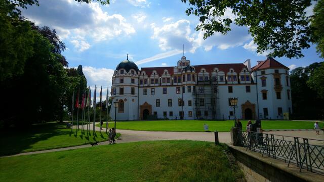 Das Celler Schloss mit seinem Landschaftspark