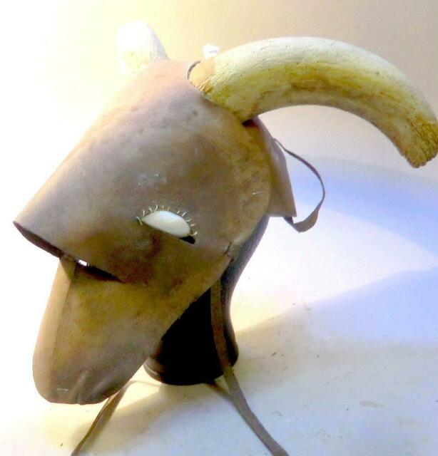experimentelle Archäologie einer Maske des Spätneolithikum (Kupferzeit) der Donaukulturen.