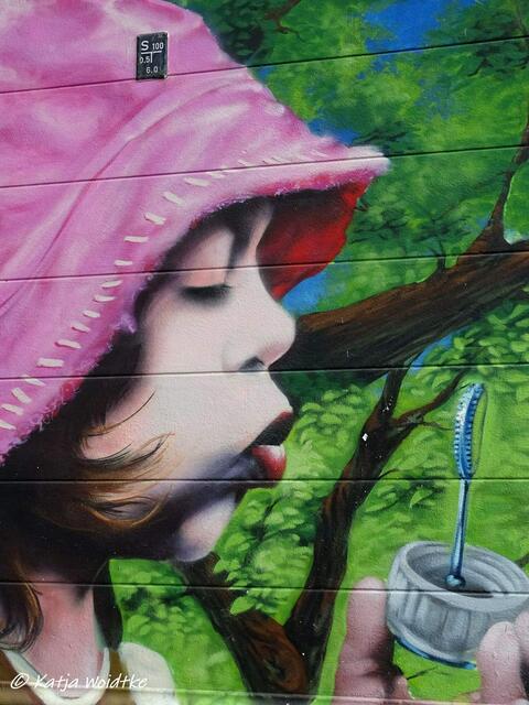 Graffiti in Hannover Linden (Foto: Katja Woidtke)