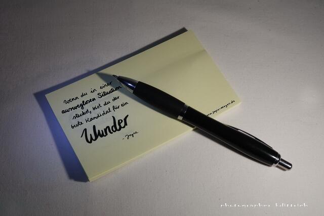 ..ein Notizblock von Joyce Meyer.......