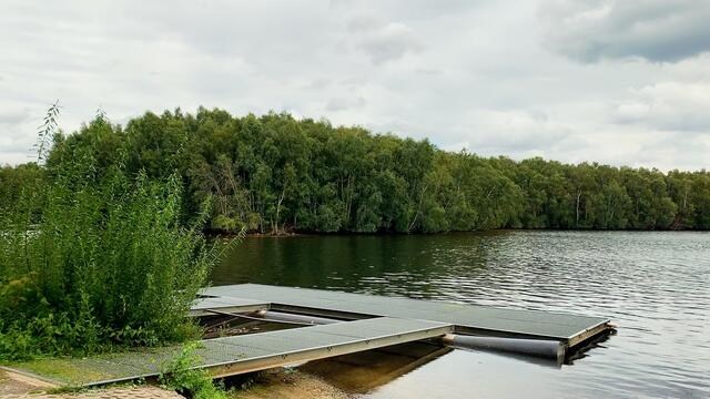 27. August 2020. Altwarmbüchener See. I. Bleibt gesund!