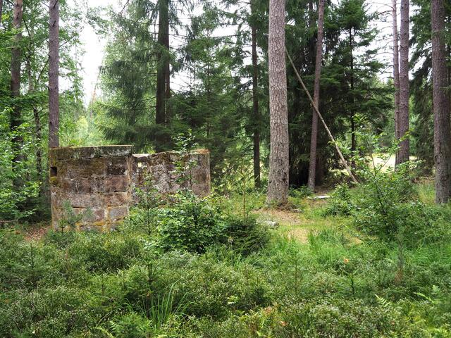Am "Wolfsturm". Foto: W. Döhler