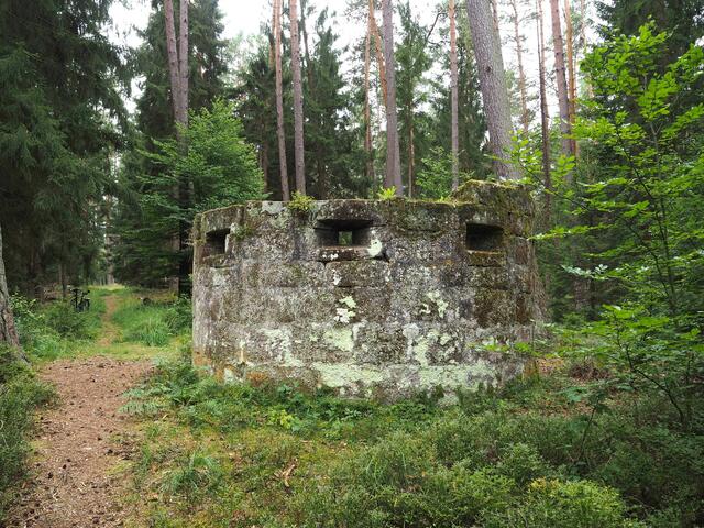 Ehemaliger Jagdansitz "Wolfsturm". Foto: W. Döhler