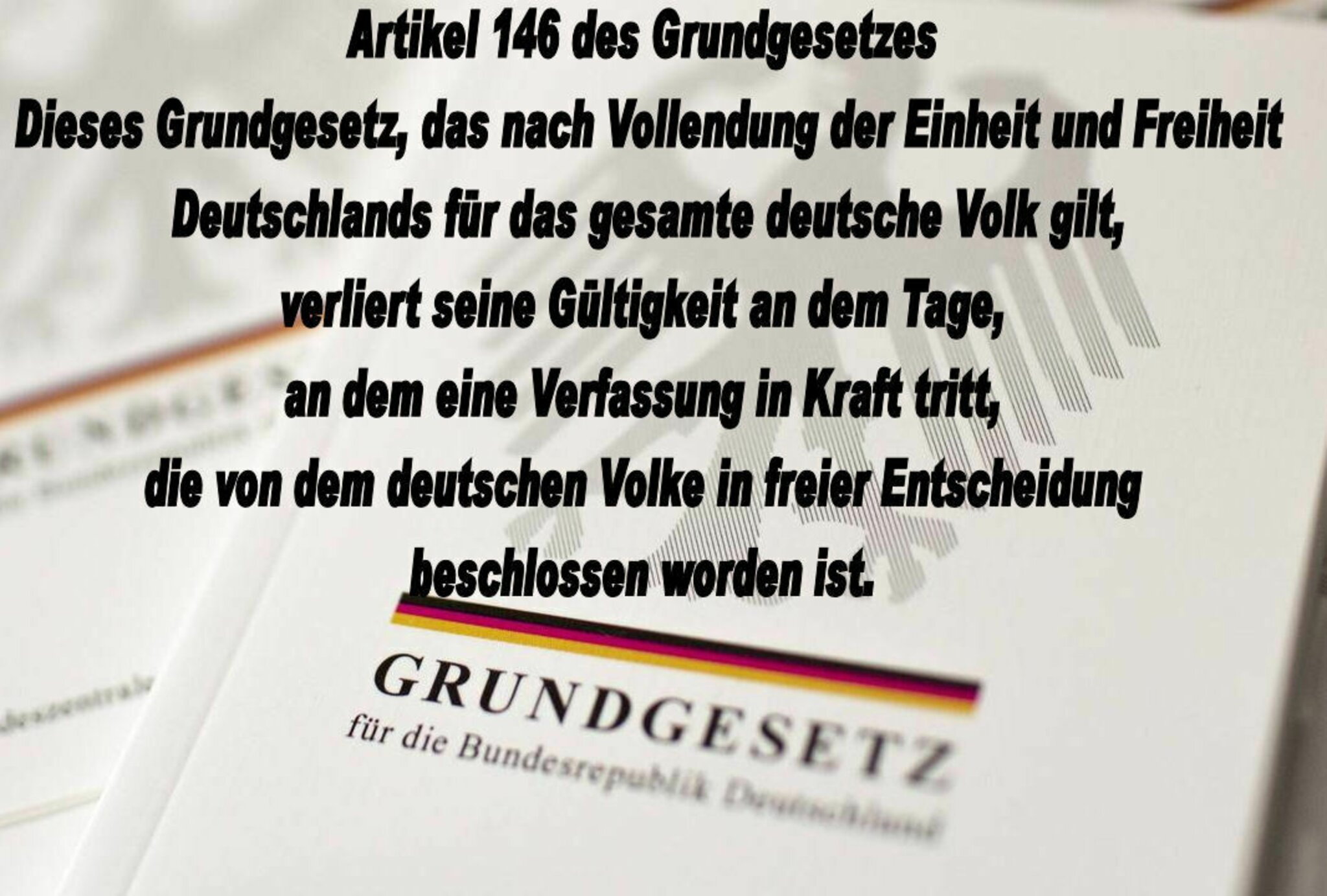 Wer ist man wenn man das Grundgesetz zitiert? - Naumburg (Saale)