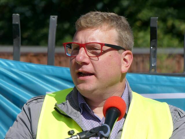 Markus Westermann, Bezirksgeschäftsführer von ver.di