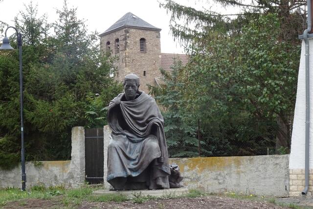der adlige Hessi mit St. Andreas Kirche in Thale