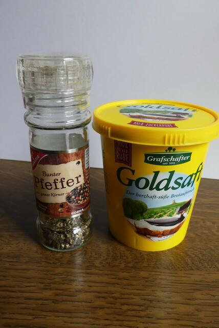 ich nehme den Goldsaft