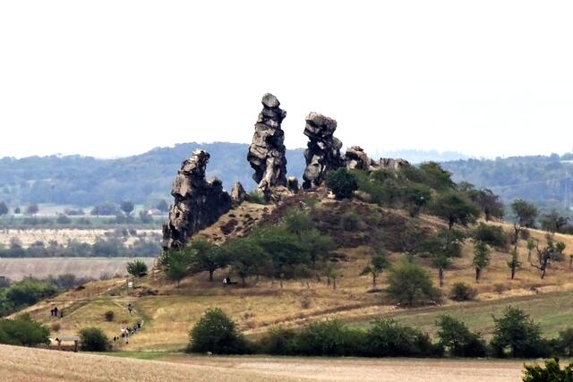 Teil der Teufelsmauer - der Königsstein