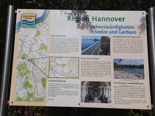 Radtourziele Region Hannover: Seelze & Garbsen