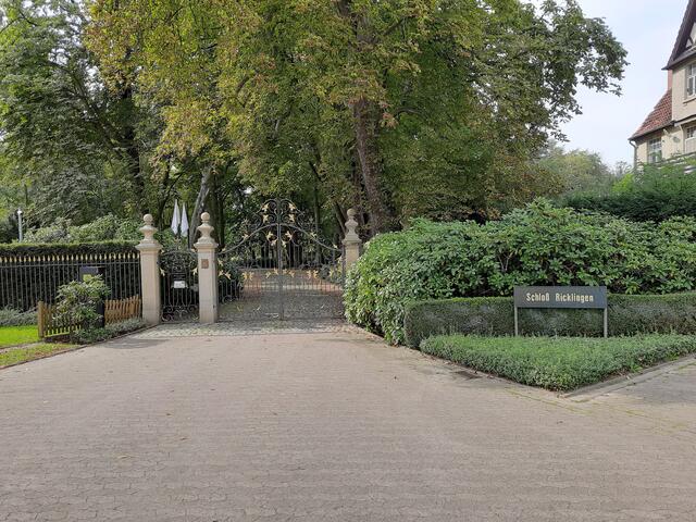 Tor am Schloss Ricklingen in Schloss Ricklingen