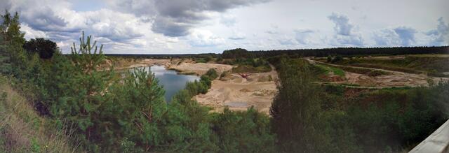 Panorama von der Aussichtsplattform