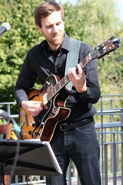 Gitarrist Florian Hirle.