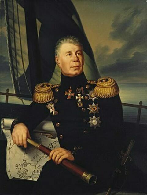Adam Johann Baron von Krusenstern (1770–1846) &gt; https://de.wikipedia.org/wiki/Adam_Johann_von_Krusenstern | Foto: wie vor