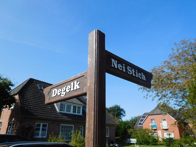 Straßennamen auf Amrum