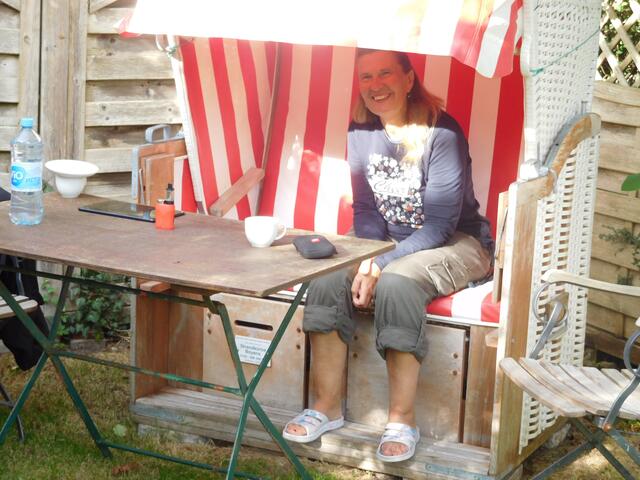 So ein Strandkorb hat doch was Gemütliches.