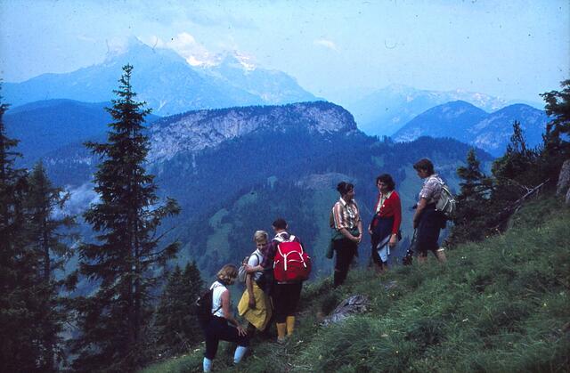 gemeinsamer Aufstieg zum Kammerlinghorn, 28. Juli 1974