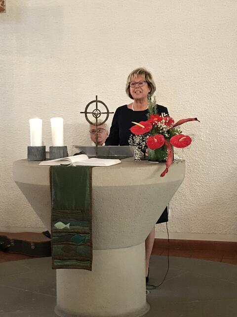 Monika Göppel, Vertrauensfrau des Kirchenvorstands, ist dankbar für die Vielfältigkeit des Gemeindelebens