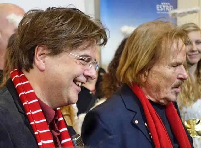 Vater und Sohn:  Frank und Marcus Zander