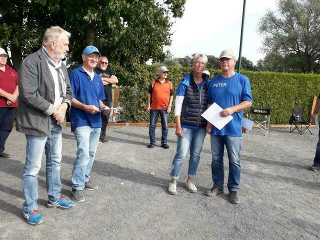 super 2. Platz Michaela und Peter Matheja aus Osterwald